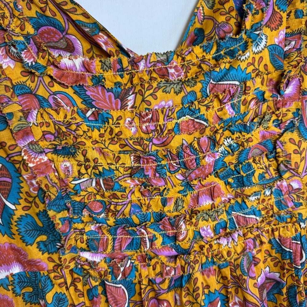 House of Harlow 1960 Vibrant Floral Maxi Dress boho - Picture 3 of 8